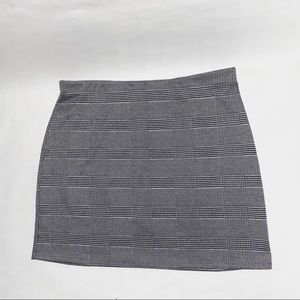H&M Divided Plaid Mini Skirt